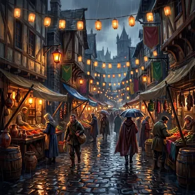 Night Market Square